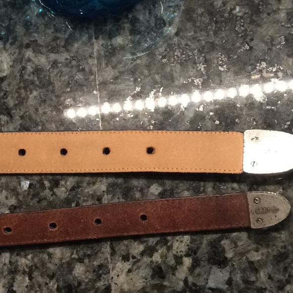 Two Brighton Leather Belts - Picture 5 of 8